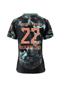 Bayern Munich Raphael Guerreiro #22 Voetbaltruitje Uit tenue Dames 2024-25 Korte Mouw